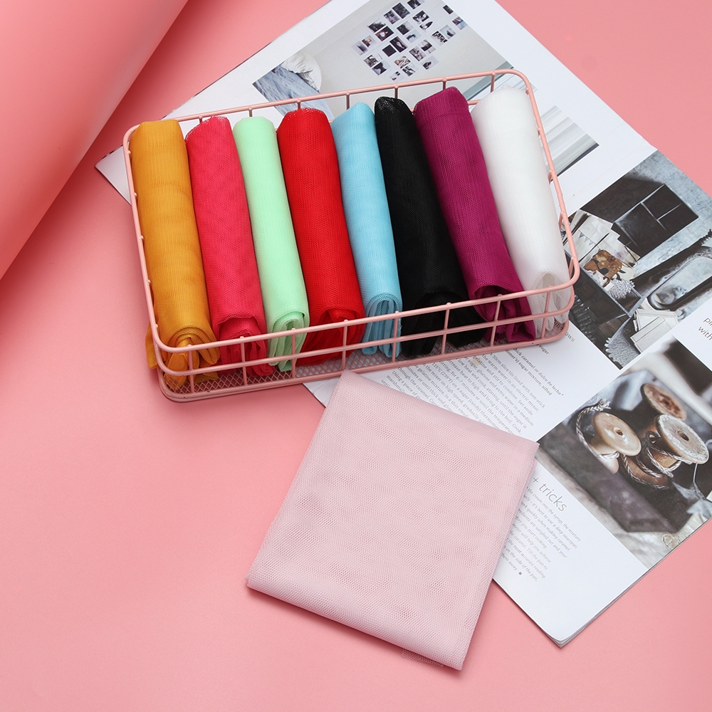 Vải Tuyn Trang Trí Đầm Cưới 9 Màu 50cm*150cm