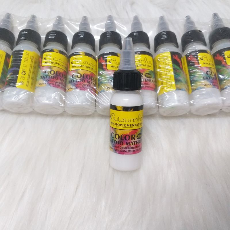 Mực Xăm Tatoo Eternal xăm hình mini siêu đẹp vào màu nhanh dạng lọ  30ml