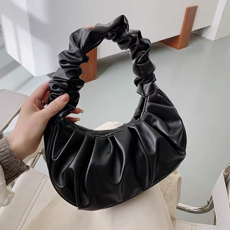 túi nhún vân xếp kèm vid tự quay