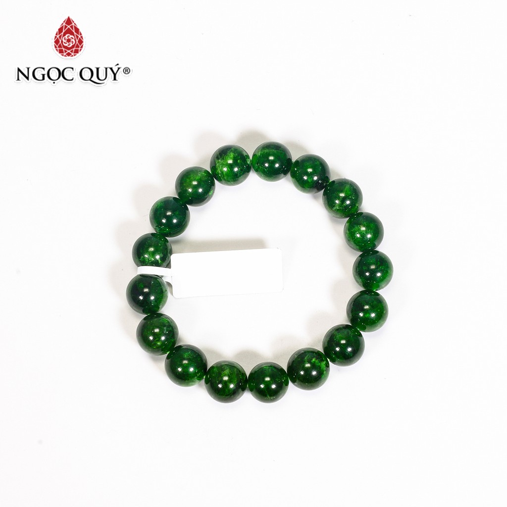 Vòng đá diopside mệnh hỏa, mộc - Ngọc Quý