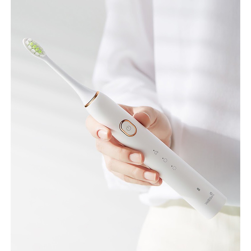 Bàn chải điện WéllSkins WX-YS200 Hồng / WX-YS100 Trắng chính hãng - Minh Tín Shop