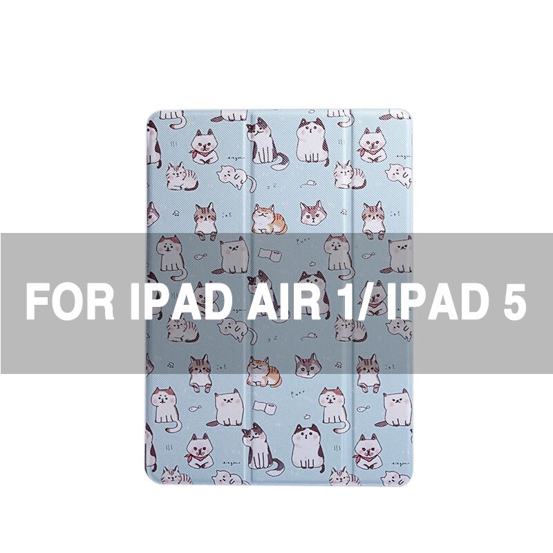 Ốp điện thoại hình mèo dễ thương cho IPAD 2017/2018 IPAD 9.7& MINI 2/3/4/5& AIR/AIR2 | BigBuy360 - bigbuy360.vn