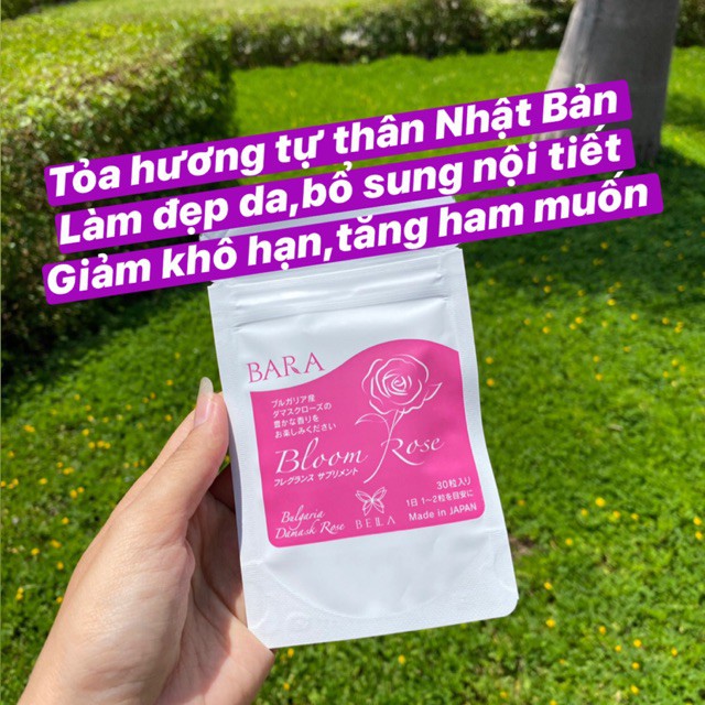 Viên hàm hương Bara Nhật-Tỏa hương tự thân callogen