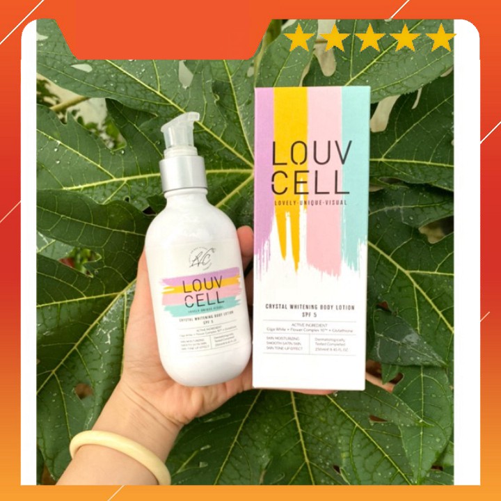 Sữa Dưỡng Trắng Da Body Louv Cell 250ml