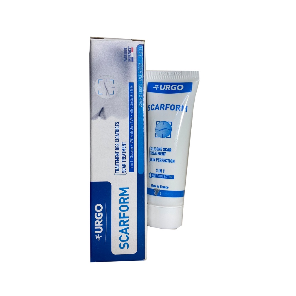Gel làm mờ sẹo Urgo Scarform - Hộp 1 tuýp 7g