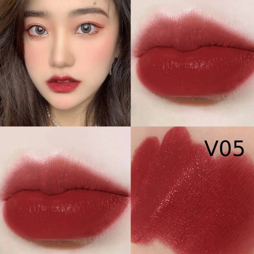 Son Lì Mềm Mịn Lâu Trôi Không Thấm Nước Tự Nhiên Son Môi Nội Địa Trung