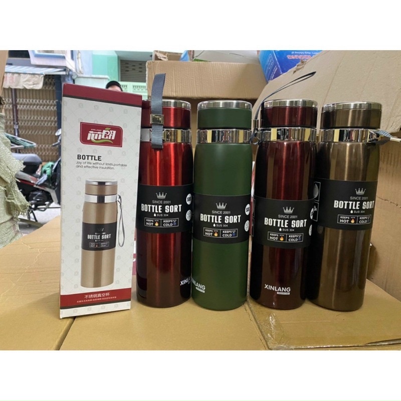 Bình Giữ Nhiệt Inox 304 XinLang Bottle Sort 1000ml