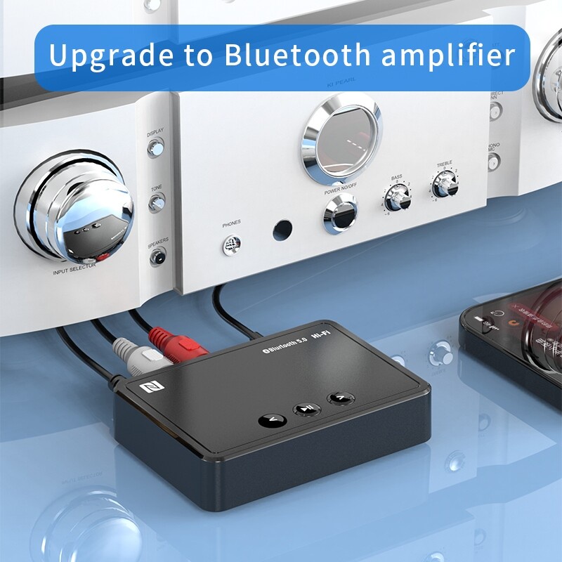 Bộ Thu Bluetooth 5.0 NFC M10 -Bộ Chuyển Đổi Âm Thanh Không Dây Hỗ Trợ Ổ USB Flash