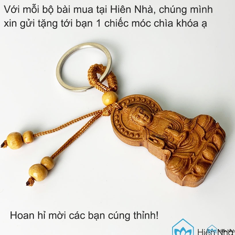 [TẶNG QUÀ BÌNH AN] Bộ bài Trong Suốt  - Bộ bài bình an trí tuệ - Trong Nhà