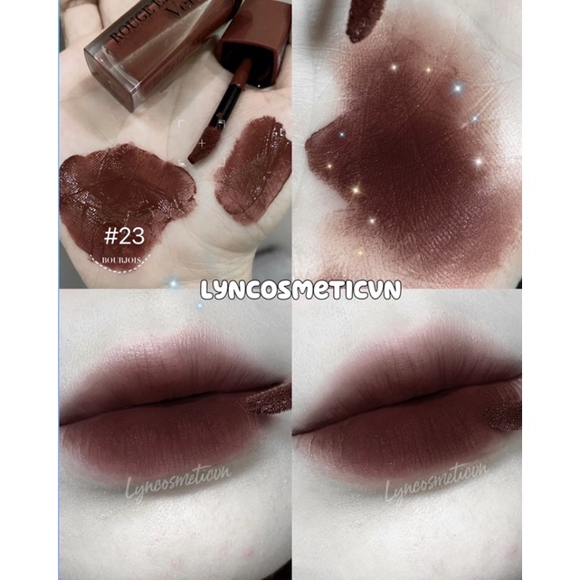 Son Kem Lì, Mịn Mượt Như Nhung Bourjois Rouge Edition Velvet , Son BJ