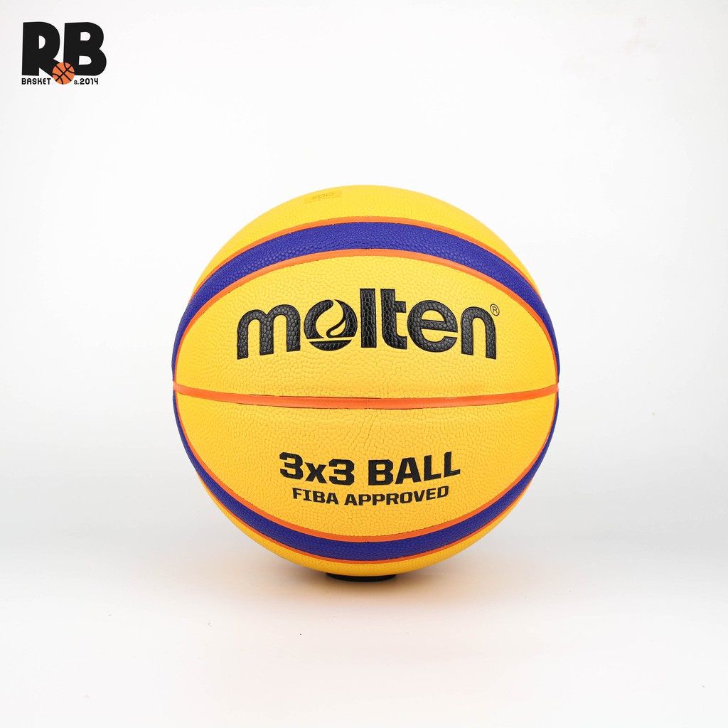 BANH BÓNG RỔ 3X3 MOLTEN FIBA - RAINBUSHOP