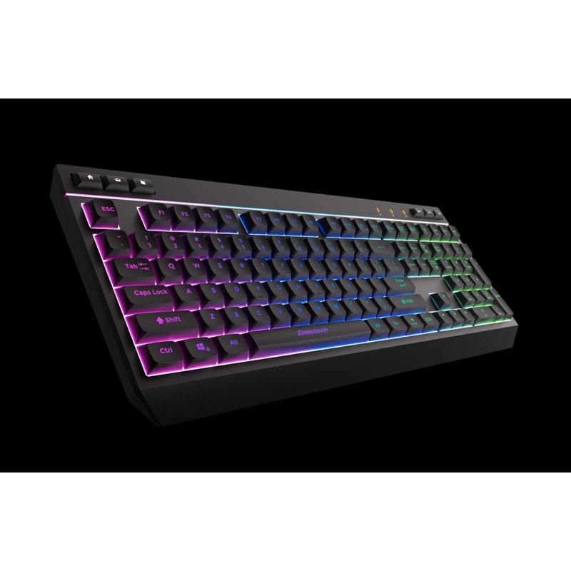 BÀN PHÍM Gaming SIMETECH G8 LED RGB CÓ DÂY SIÊU ĐẸP, SiÊU BỀN- Hàng Chính Hãng