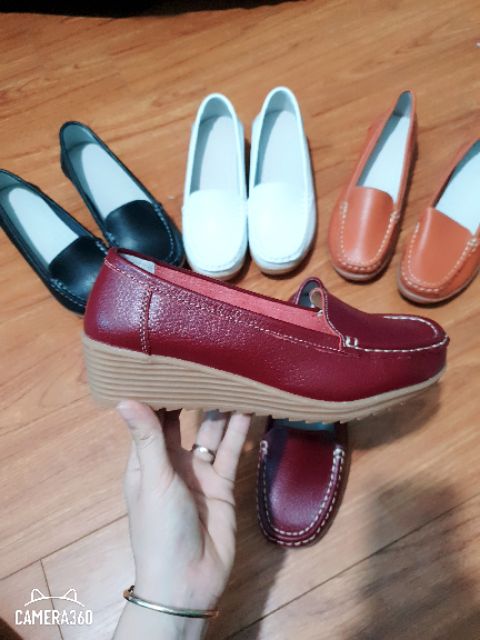 Giày lười nữ đế độn cao cấp, Giày moca nữ SP50 | BigBuy360 - bigbuy360.vn