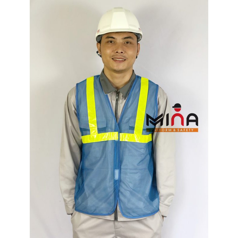 ÁO LƯỚI PHẢN QUANG CÔNG TRƯỜNG - ÁO BẢO HỘ LAO ĐỘNG