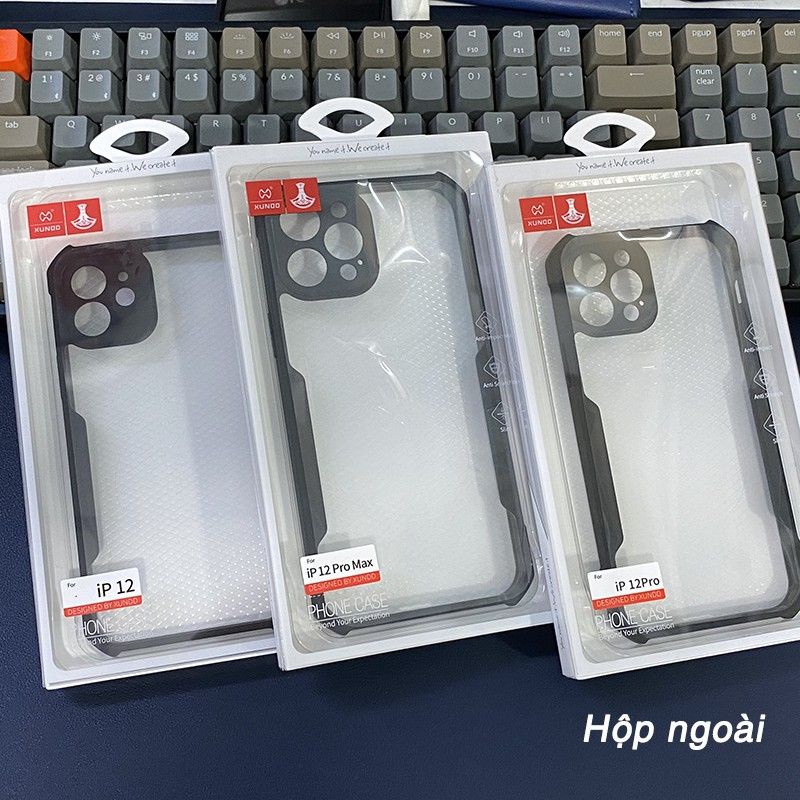 Ốp lưng iPhone 13 pro max/13 pro/13/13 mini/ 12 Mini, 12, 12 Pro, 12 Pro Max Hiệu Xundd chống sốc