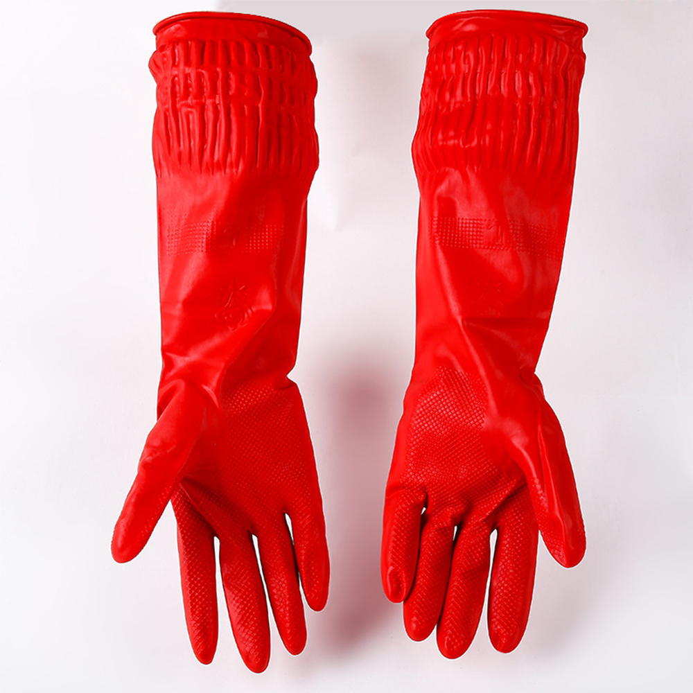 Găng Tay Cao Su Chống Thấm Nước Dùng Để Rửa Chén Dĩa