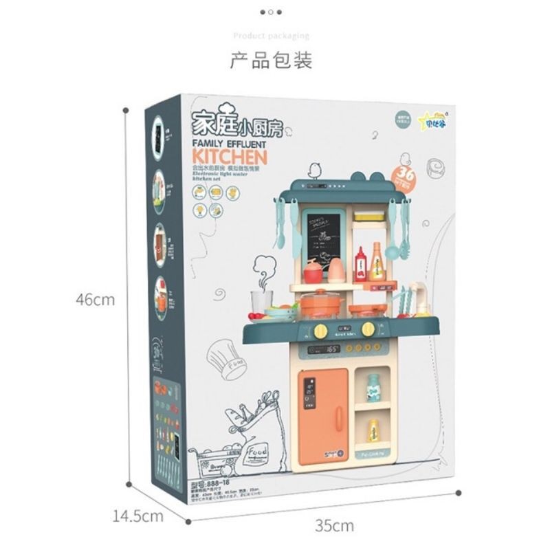 Bộ bếp nấu ăn cho bé cao 63 cm, 72cm