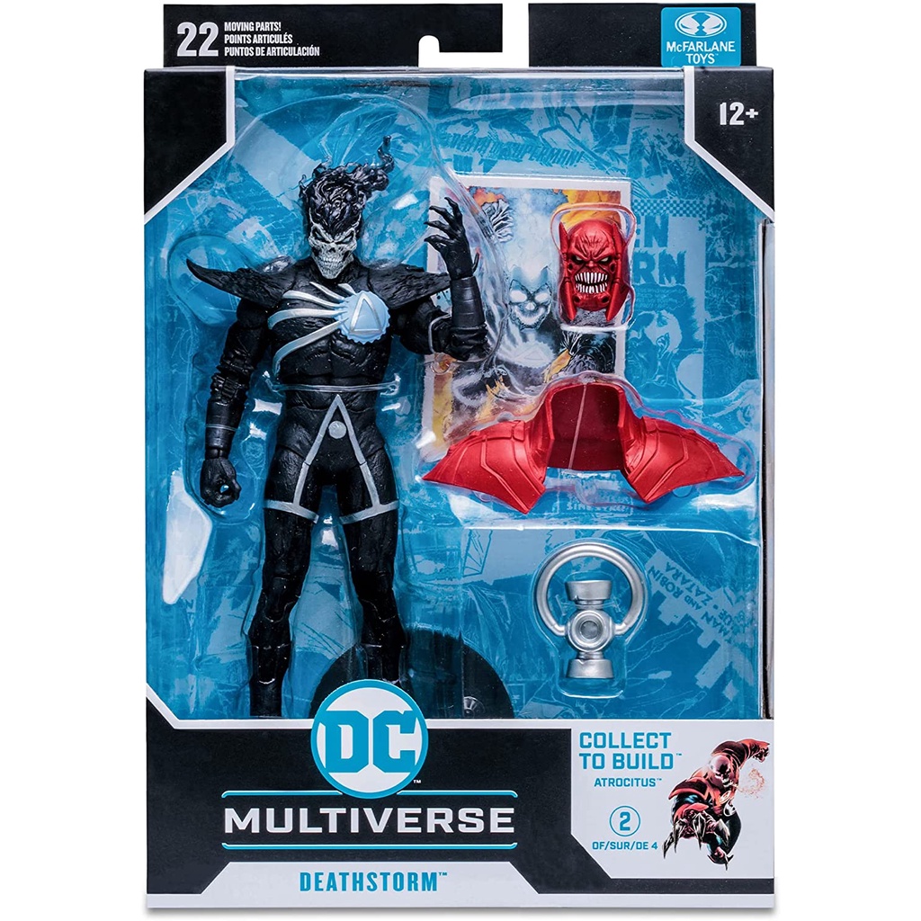 Mô hình McFarlane🦇DC Multiverse 7-inch🦇Blackest Night: Deathstorm