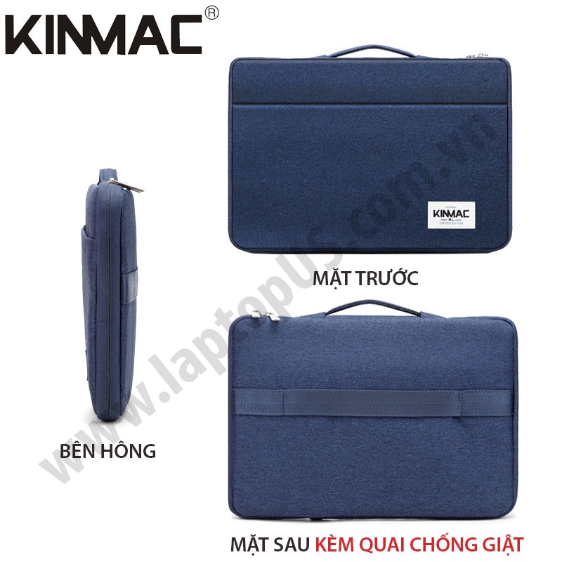 Túi Macbook Kinmac Đệm Chống Sốc Rơi Vỡ Nhiều Màu