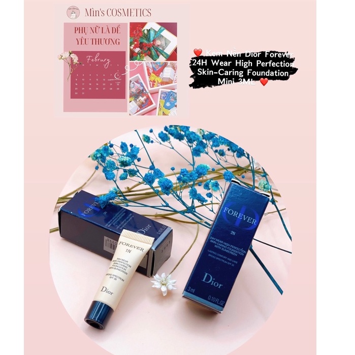 𝗞𝗲𝗺 𝗡𝗲̂̀𝗻 𝗗𝗶𝗼𝗿 𝗙𝗼𝗿𝗲𝘃𝗲𝗿 𝟮𝟰𝗛 𝗪𝗲𝗮𝗿 𝗛𝗶𝗴𝗵 𝗣𝗲𝗿𝗳𝗲𝗰𝘁𝗶𝗼𝗻 𝗦𝗸𝗶𝗻-𝗖𝗮𝗿𝗶𝗻𝗴 𝗙𝗼𝘂𝗻𝗱𝗮𝘁𝗶𝗼𝗻 𝗠𝗶𝗻𝗶 𝟯𝗠𝗟