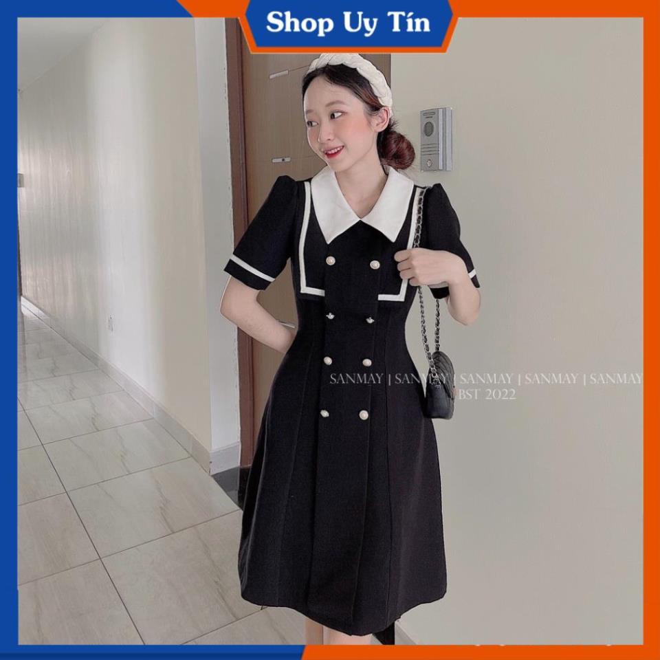 Đầm Suông Công Sở Nữ Đẹp  Váy Dự Tiệc Cổ Sơ Mi Dáng Xòe Sang Trọng, Thanh Lịch VD023 | BigBuy360 - bigbuy360.vn