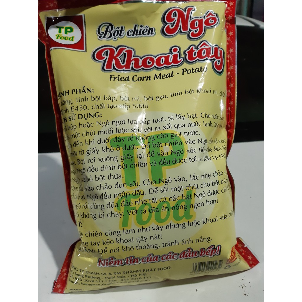 Bột Chiên Ngô, Khoai Tây 1Kg