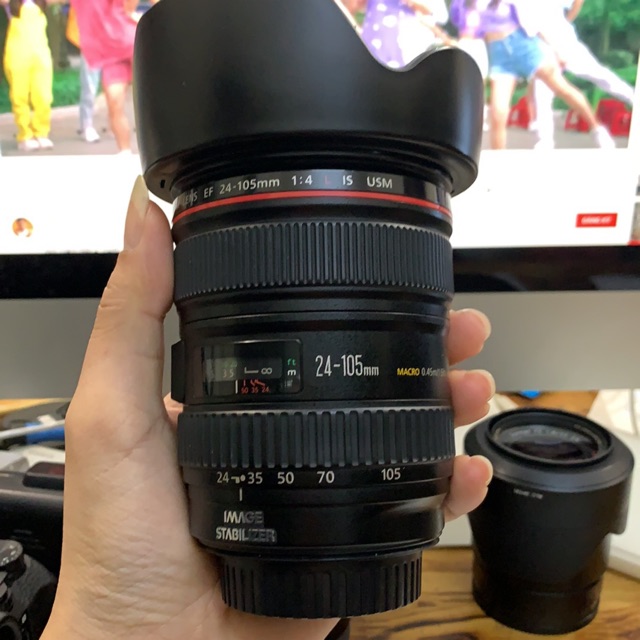 Ống đa dụng Canon 24-105L f4 is usm
