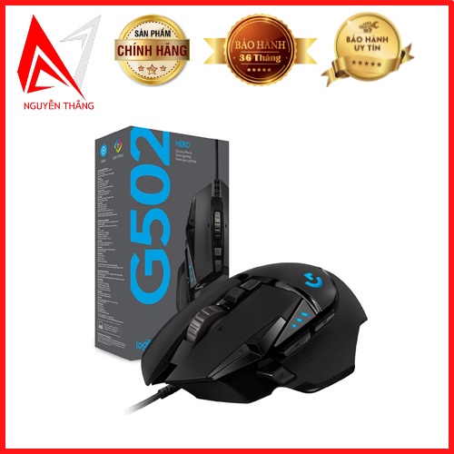 Chuột máy tính GAME/ GAMING MOUSE LOGITECH G502 HERO new chính hãng