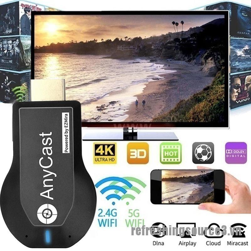 Thiết Bị Phát Wifi Anycast Miracast Airplay Hdmi 1080p Tv Usb Không Dây