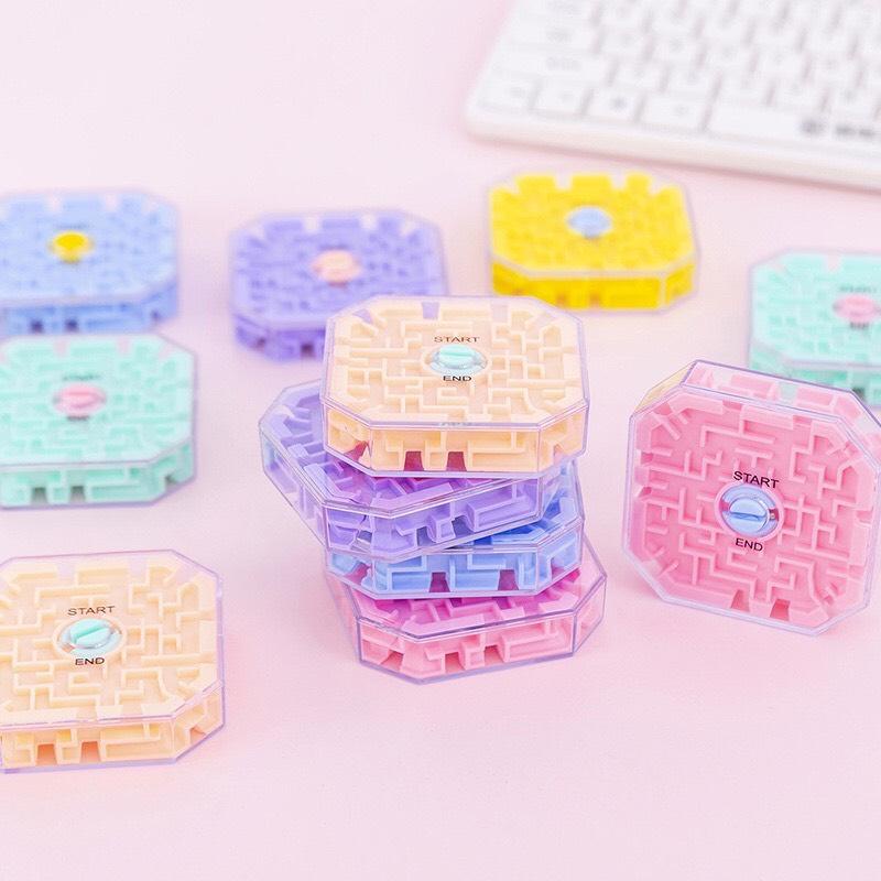 Bóng Mê Cung Ba Chiều  Con Lăn 360 Độ Đồ Chơi Vui Nhộn Cho Bé