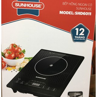 Bếp hồng ngoại Sunhouse SHD 6011 (Bảo Hành Toàn Quốc 12 Tháng)