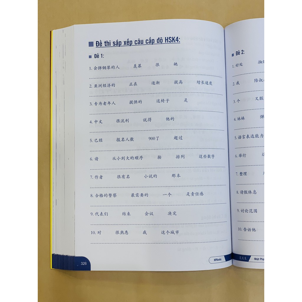 Sách - Bài tập ngữ pháp HSK cấu trúc giao tiếp &amp; luyện viết HSK4-5 + Phân tích đáp án các bài luyện dịch Tiếng Trung