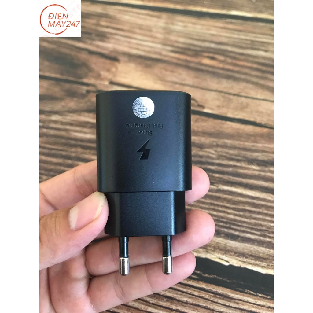 Củ sạc nhanh Samsung 15w 25w 45w  - Lỗi 1 đổi 1 - Chính hãng nhà máy Samsung Việt Nam