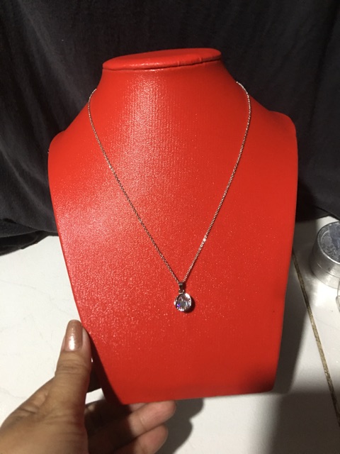 Cổ da trưng bày dây chuyền, cao 20cm-25cm-40cm