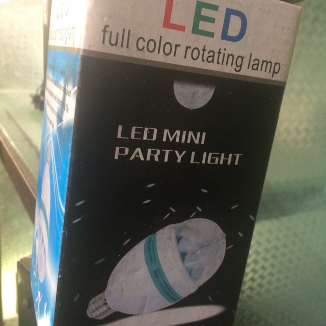 Đèn led mini party light cảm ứng âm thanh full coler