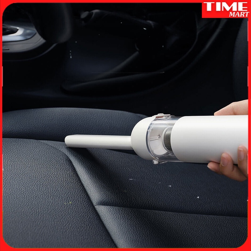 Máy hút bụi tiện dụng Xiaomi Mijia không dây gia đình nhỏ cầm tay hút mạnh mẽ sạc xe hơi [TIME_MART siêu thị tiện ích]