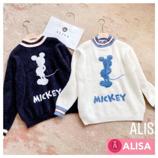 Áo lông mic.key 2 màu - alisa