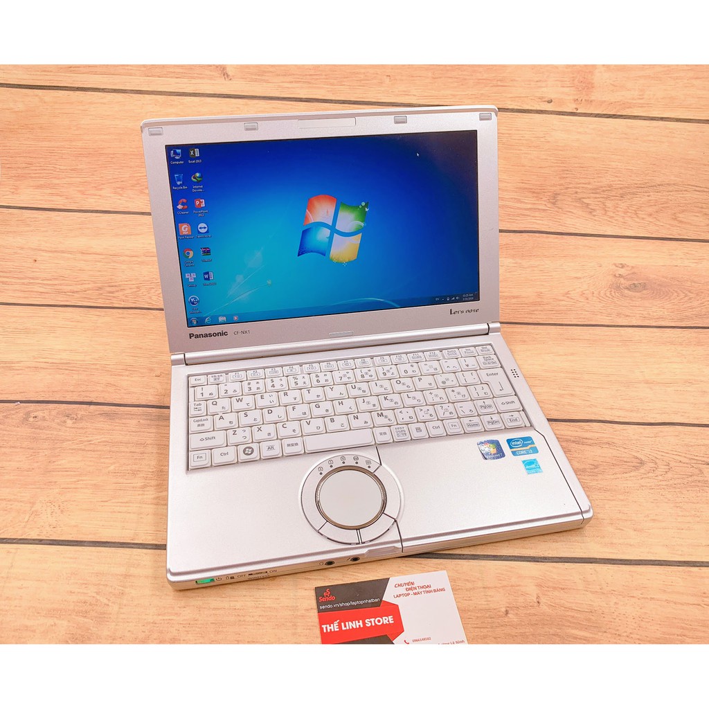 [Mã SKAMA8 giảm 8% đơn 300K] Laptop Panasonic CF-NX1 NX2 nhỏ gọn - Cpu đời 2 và đời 3 chơi Liên minh ổn | BigBuy360 - bigbuy360.vn
