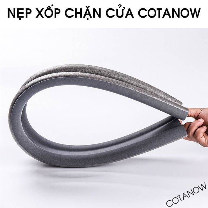 [Hoả Tốc - Grab] Nẹp Xốp Chặn Cửa, Miếng Lót Cửa Cao Cấp COTANOW