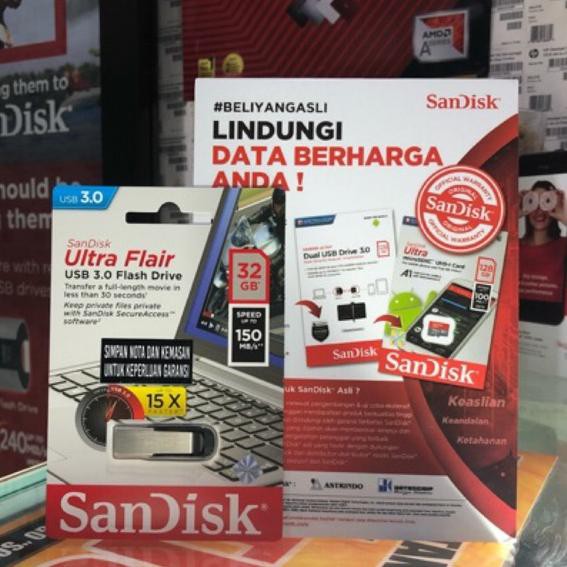 (Hàng Mới Về) Thẻ Nhớ Sandisk Ultra Flair Flashdisk (Cz73) 32gb