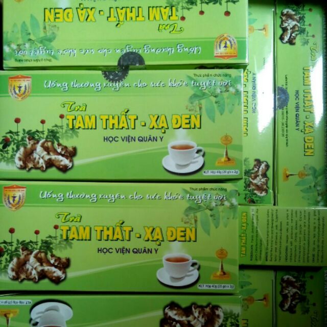 Combo 25 hộp trà Tam Thất Xạ đen