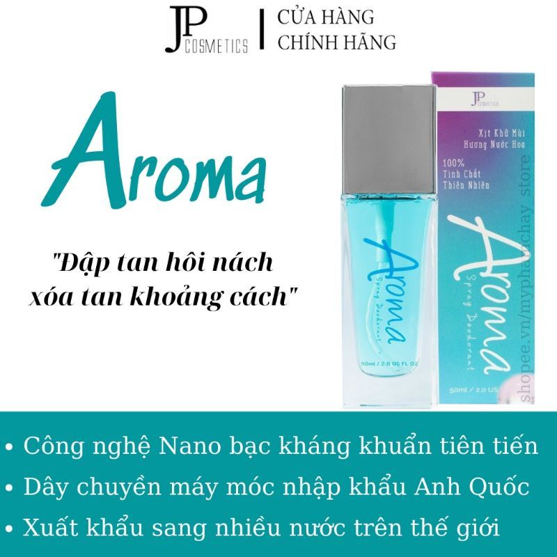 Xịt khử mùi hôi nách AROMA