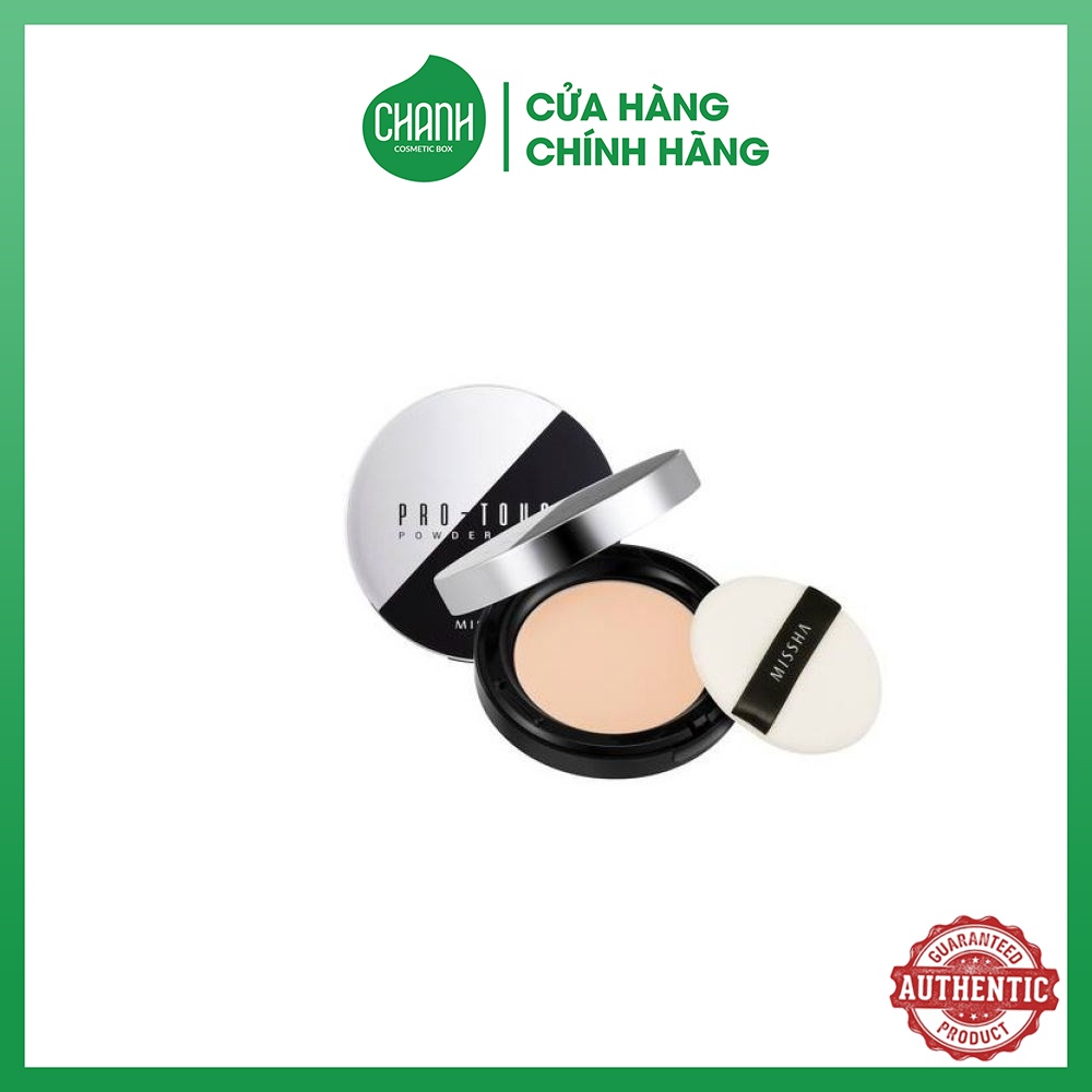 Phấn phủ nén Missha pro-touch powder Pact SPF25/PA++(No21)