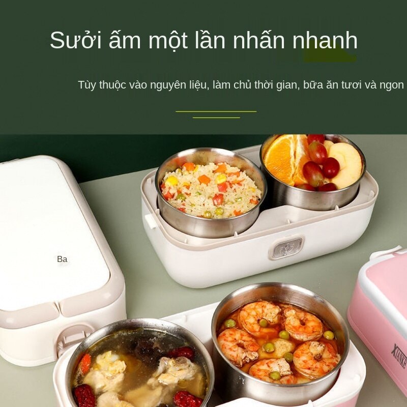 Mang Theo Loại Điện Đa Năng Hộp Ăn Trưa，nồi điện đa năng，nồi cơm điện mini，hộp cơm điện văn phòng，nồi cơm điện 0 6l，hộp cơm điện đa năng，nồi cơm mini đa năng，