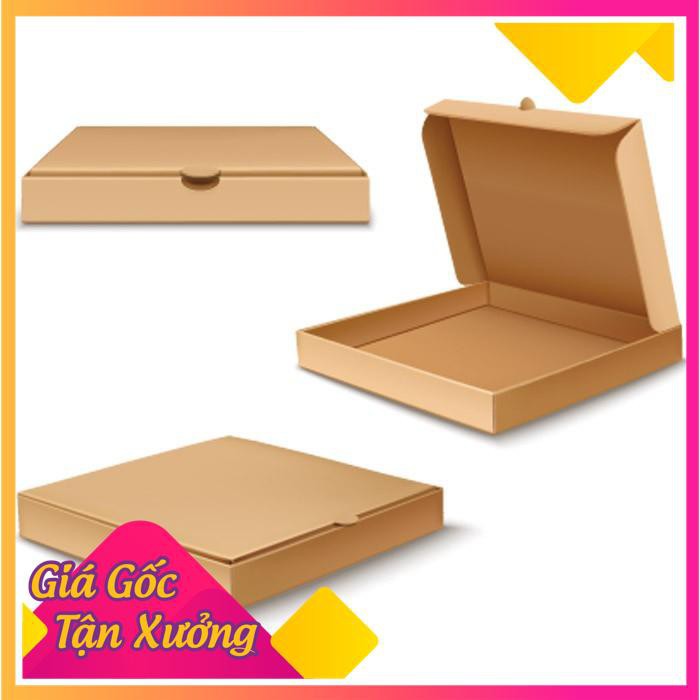 Hộp Carton 35x25x5 - 100 hộp trơn đóng hàng nắp gài