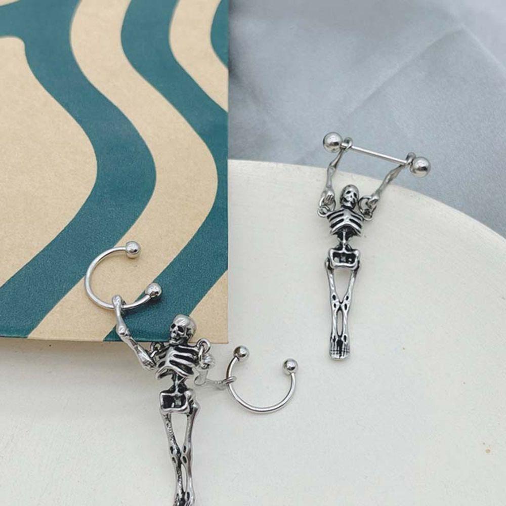 Khuyên Xỏ Rốn / Nhũ Hoa Hình Nón / Đầu Lâu Phong Cách Gothic Punk Cho Nam Nữ Dịp Halloween