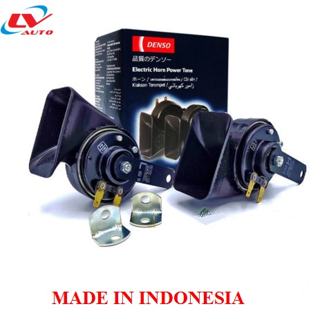 Còi Denso, Kèn Denso xịn chính hãng Indonesia ,12V lắp được hầu hết các xe ô tô từ 4 chỗ đến 16 chỗ