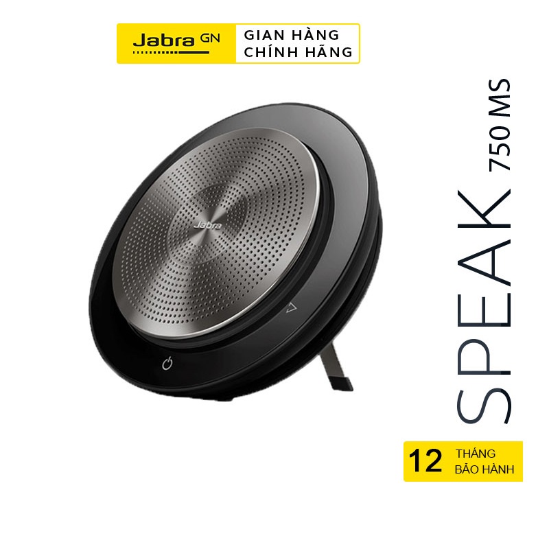 Loa Họp Hội Nghị Bluetooth Jabra Speak 750 MS Full Duplex 15 Giờ Sử Dụng Hàng Chính Hãng