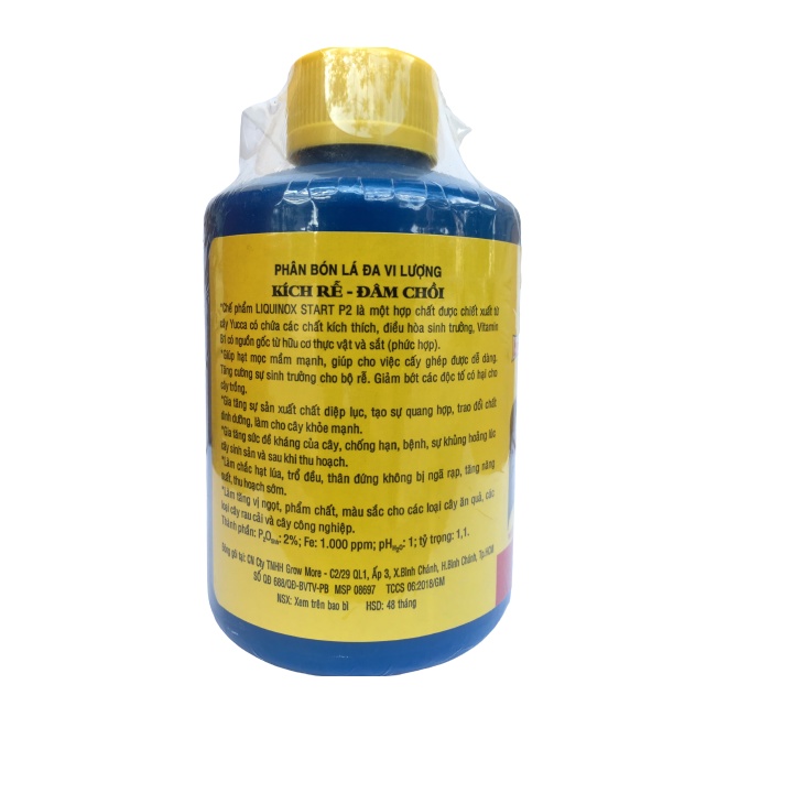 Phân bón lá vitamin B1 lọ 235ml dùng cho các loại cây trồng