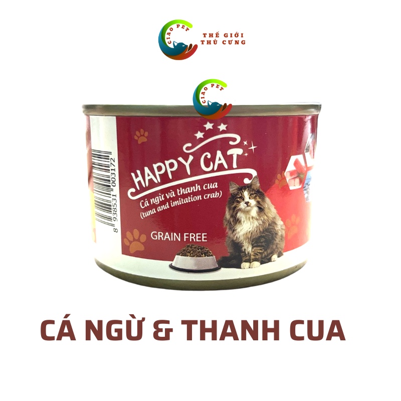 Pate cho mèo Happy cat - rẻ nhất shopee